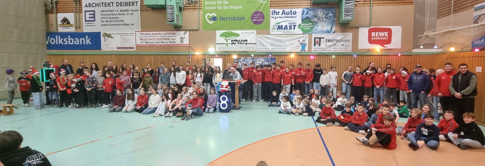 🎄 Große Jugendweihnachtsfeier der JSG Osthofen/Worms in der Nikolaus-Dörr-Halle