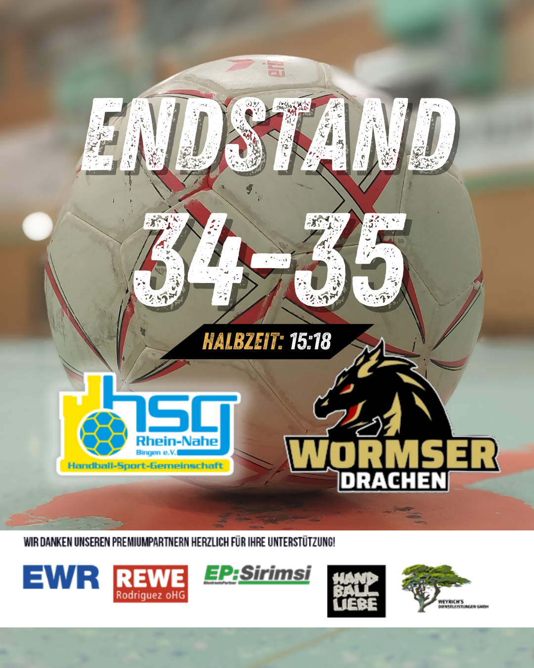HSG Worms gewinnt torreiches Spiel und sichert sich im letzten Spiel ersten Auswärtssieg