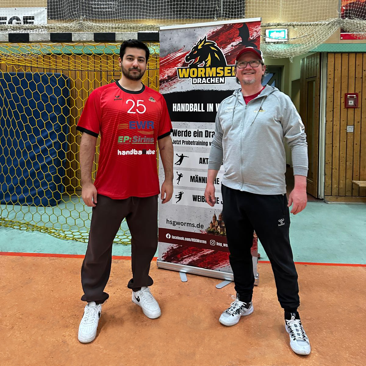 Verstärkung auf dem Feld und frischer Wind auf der Bank: Die Wormser Drachen vermelden einen Neuzugang für die Saison 2026/27.