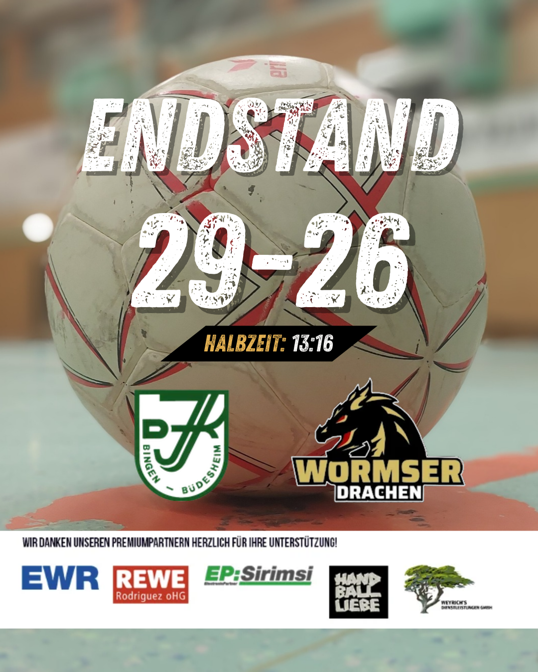 HSG Worms gibt Führung in Bingen aus der Hand